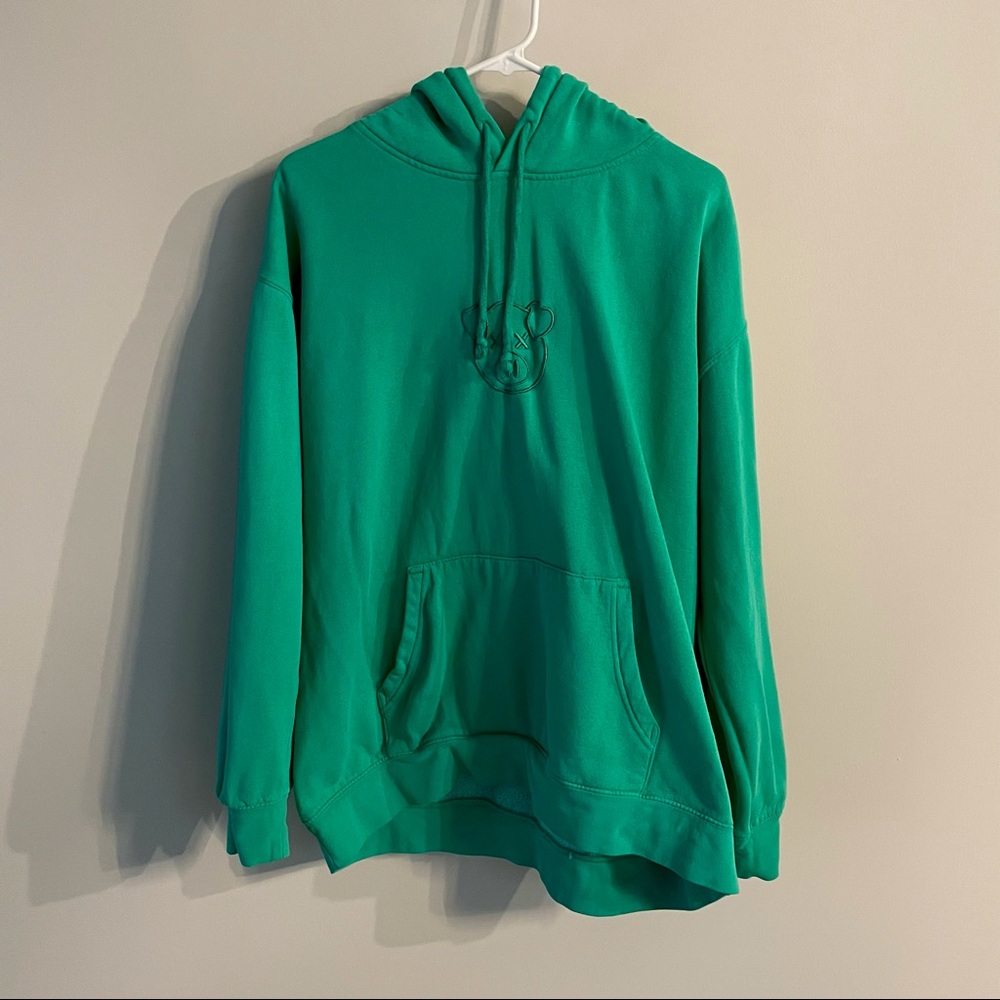 SHANE DAWSON GREEN PIG HOODIE - XL